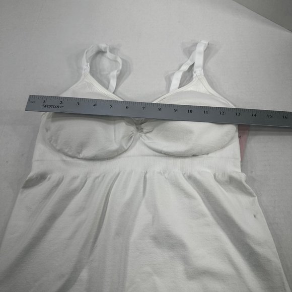 Bravado Basics Women's Size Large Slimming Maternity And Nursing Cami White New - Picture 7 of 14